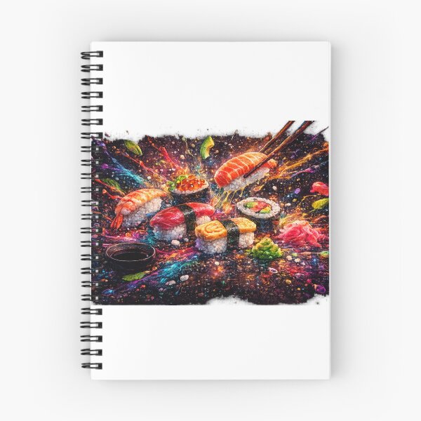 Item preview, Color Splash Sushi designed and sold by PeterPunkt.