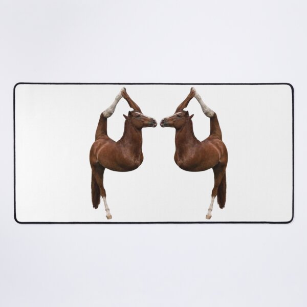 Item preview, Cursed 2 Flexible Horses Meme designed and sold by CamilasPrints.