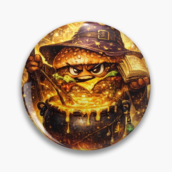 Item preview, Burger Wizard Magical Cheeseburger Fantasy Vintage Graphic designed and sold by irfanshikh.