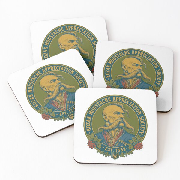 Item preview, Kozak Moustache Appreciation Society Ukrainian Warrior designed and sold by ML-Media.