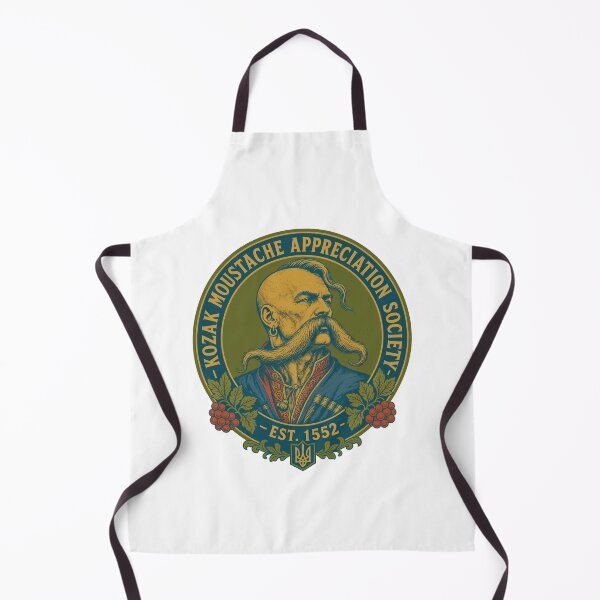Item preview, Kozak Moustache Appreciation Society Ukrainian Warrior designed and sold by ML-Media.