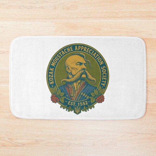 Item preview, Kozak Moustache Appreciation Society Ukrainian Warrior designed and sold by ML-Media.