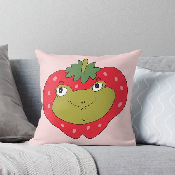 Item preview, Strawberry Head Frog (Red) designed and sold by yellowflowerhut.