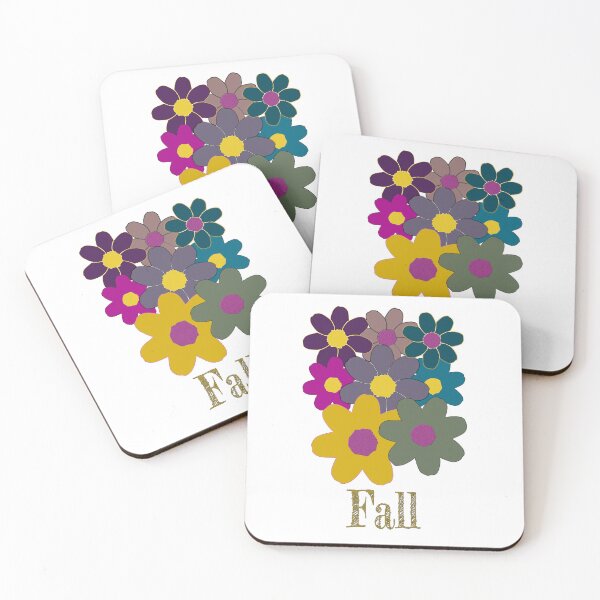 Item preview, Fall Flowers designed and sold by Odd-Squared.