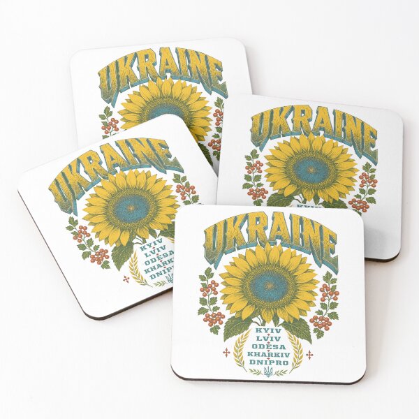 Item preview, Ukraine Sunflower and Cities Floral Design designed and sold by ML-Media.