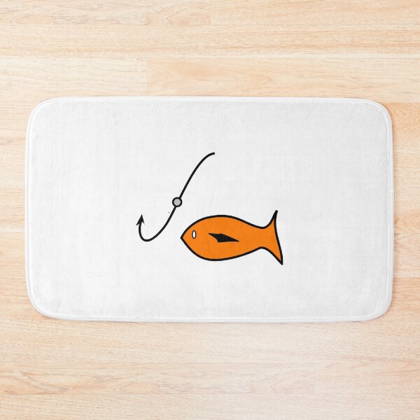 Item preview, Orange Fishing Lure designed and sold by ChristinasMess.