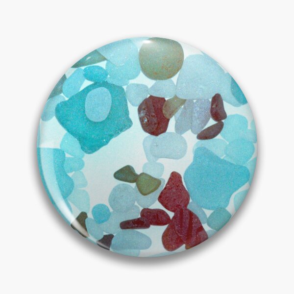 Item preview, Sea Glass Treasures – Beach Collection Photography Print designed and sold by BuckaBaby.