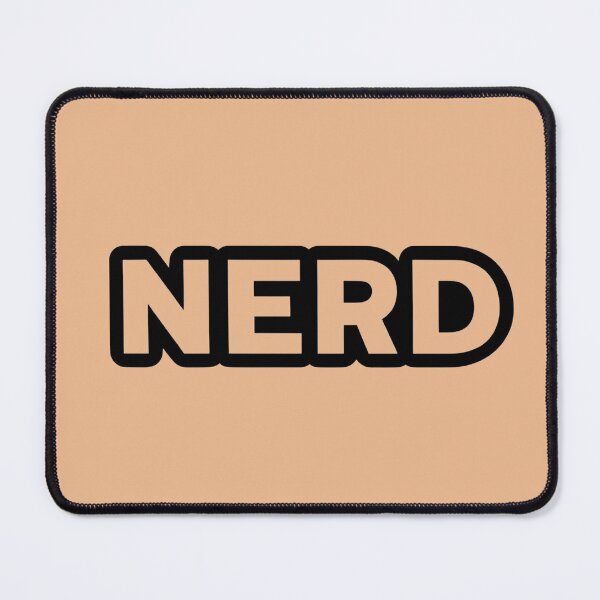 Item preview, NERD - Bold Typography Design for Geek Culture designed and sold by Outlet Raloel.