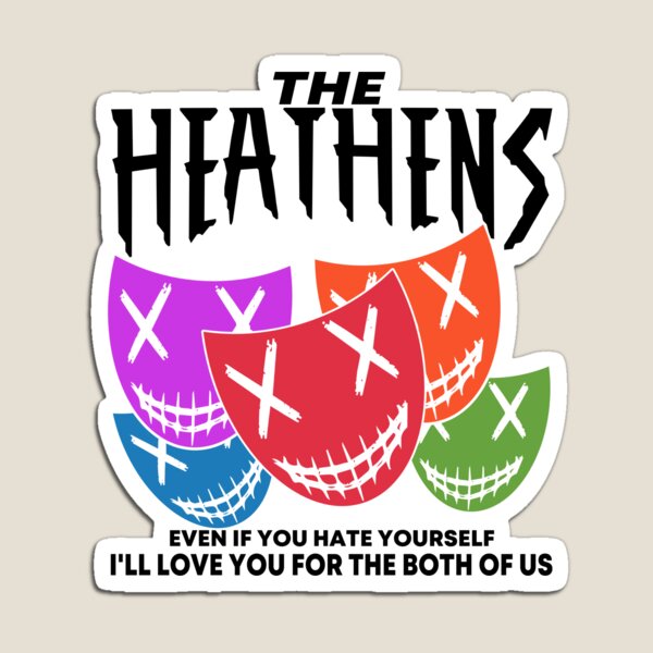 Item preview, The Heathens Legacy of the Gods Dark Romance Rina Kent God of Fury designed and sold by design-strade.