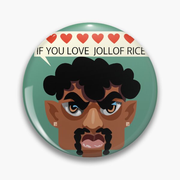 Item preview,  HEART  IF YOU LIKE JOLLOF RICE  designed and sold by theokosaart.