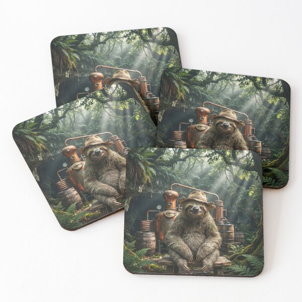 Item preview, Sloth Makes the Best Moonshine in the County designed and sold by Tridentulus.
