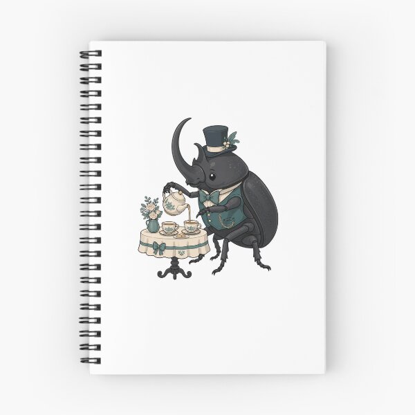Item preview, Rhinoceros Beetle Tea Party designed and sold by GoverArt.