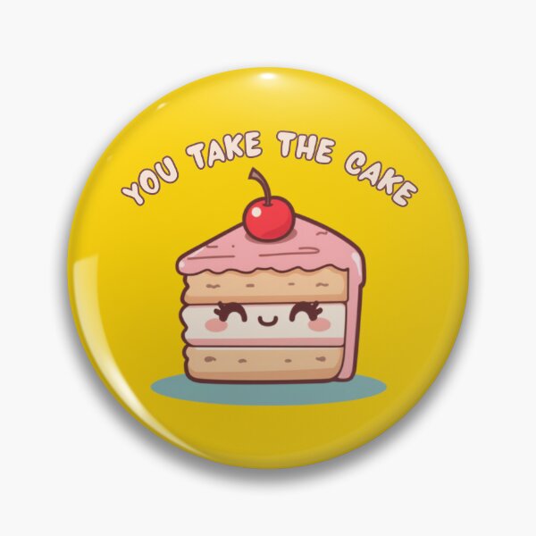 Item preview, You Take The Cake Cute Cherry Cake Kawaii Dessert designed and sold by The Fine Print by BassAddict.