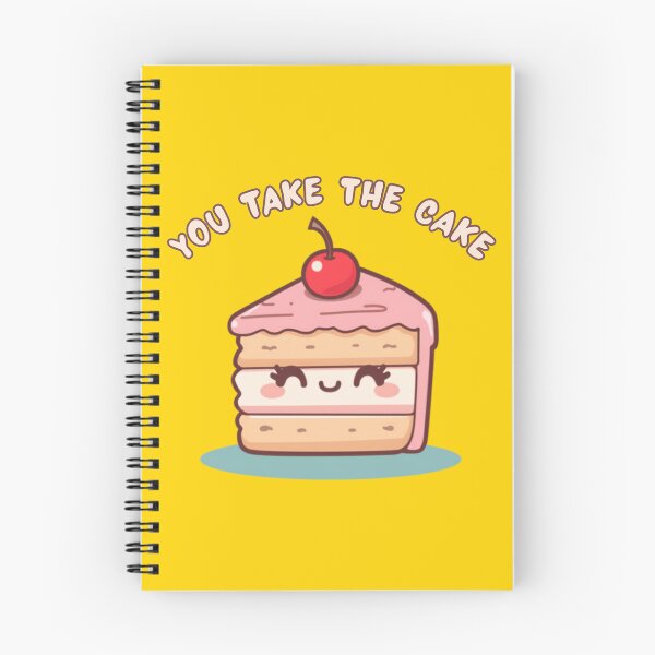 Item preview, You Take The Cake Cute Cherry Cake Kawaii Dessert designed and sold by The Fine Print by BassAddict.