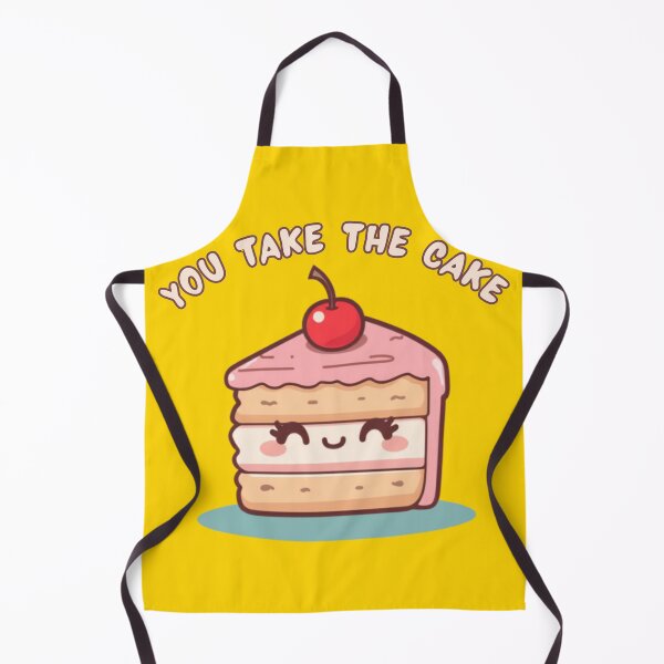Item preview, You Take The Cake Cute Cherry Cake Kawaii Dessert designed and sold by The Fine Print by BassAddict.