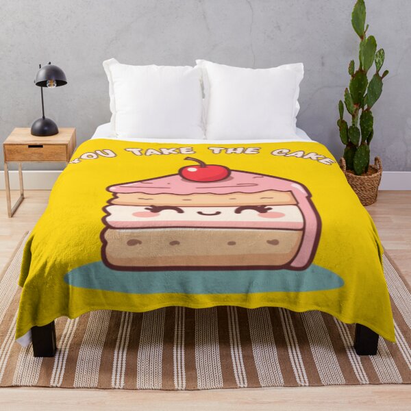 Item preview, You Take The Cake Cute Cherry Cake Kawaii Dessert designed and sold by The Fine Print by BassAddict.