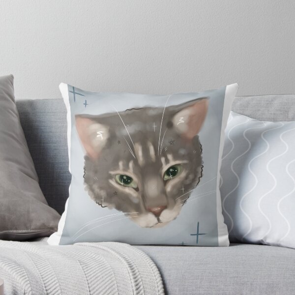 Item preview, Auggie the gray tabby designed and sold by spideyt1ngle.