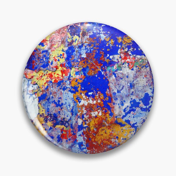 Item preview, Cobalt Fragments – Abstract Textured Painting designed and sold by BuckaBaby.