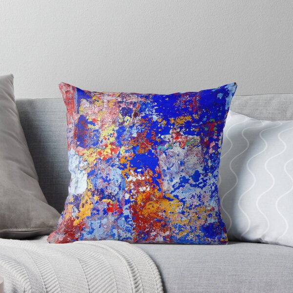 Item preview, Cobalt Fragments – Abstract Textured Painting designed and sold by BuckaBaby.