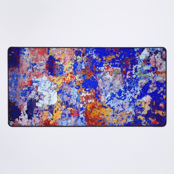 Item preview, Cobalt Fragments – Abstract Textured Painting designed and sold by BuckaBaby.