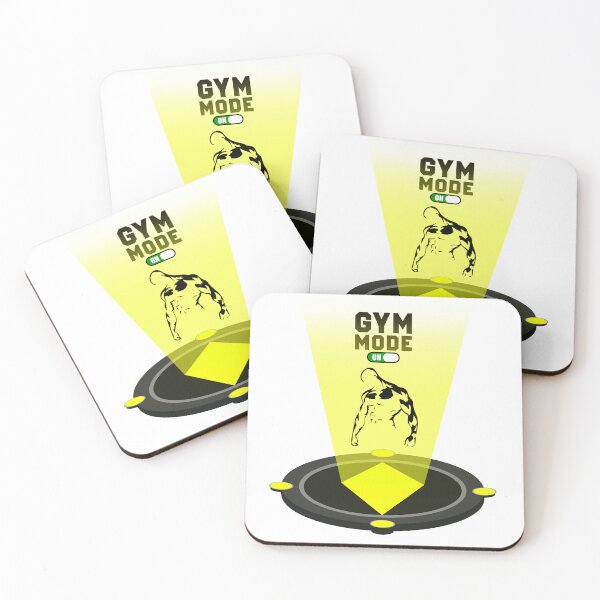 Item preview, Gym Mode ON – Hardcore Fitness Motivation Graphic Design designed and sold by Moanx Store.
