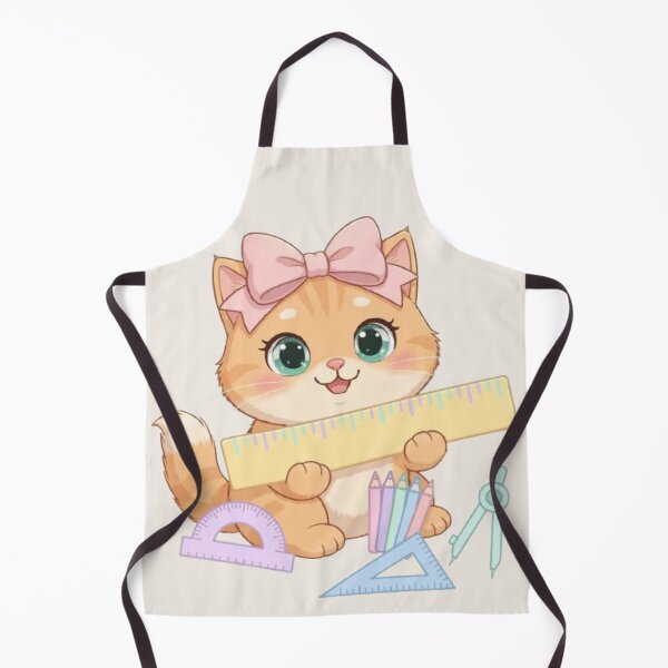 Item preview, Cute Ginger Cat School Supplies designed and sold by Moody Vibes Studio.