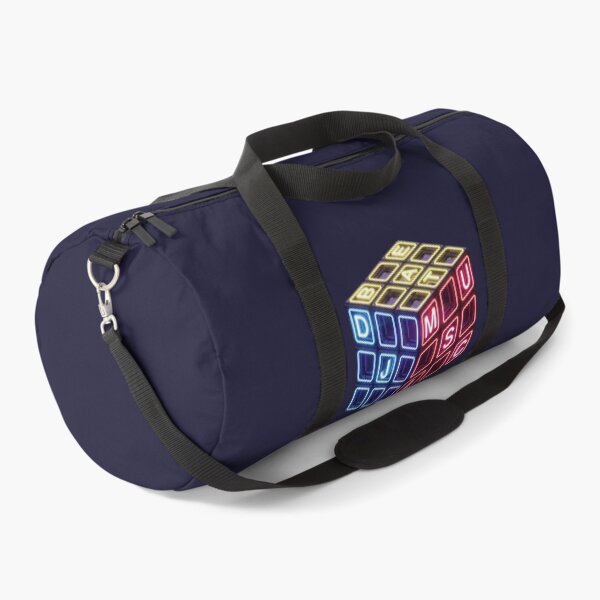 Item preview, Neon Rubik's Cube with DJ, MUSIC, and BEAT Letters designed and sold by CreativeArtistL.