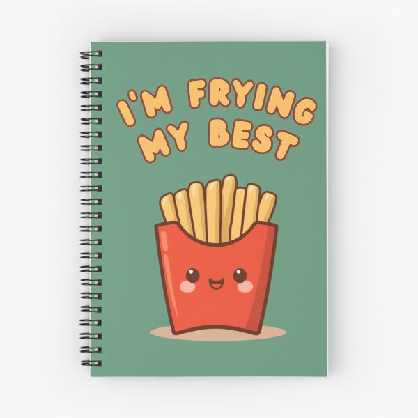 Item preview, I’m Frying My Best Cute French Fries Positive Humor designed and sold by The Fine Print by BassAddict.