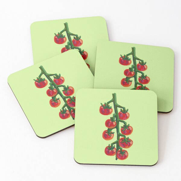 Item preview, Colorful Tomatoes on the Vine designed and sold by Mushroom-Lad.