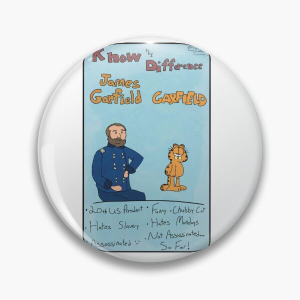 Item preview, Garfield or James Garfield designed and sold by WetTowelComics.
