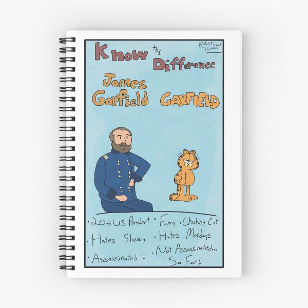 Item preview, Garfield or James Garfield designed and sold by WetTowelComics.