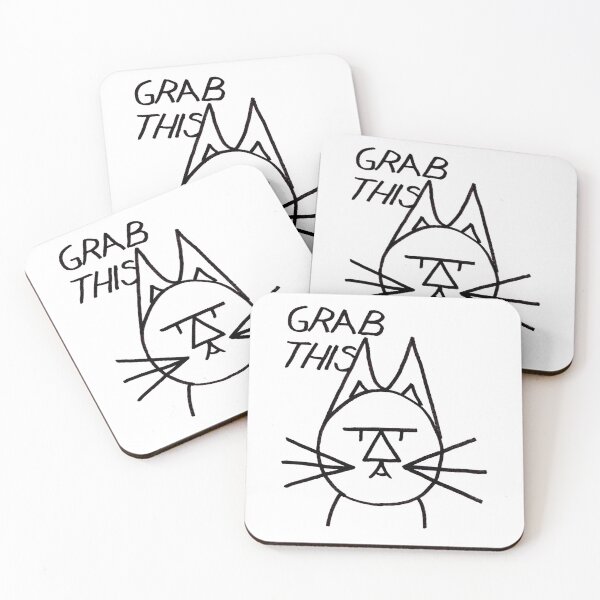 Item preview, FeltTipCat - Grab This designed and sold by felttipcat.