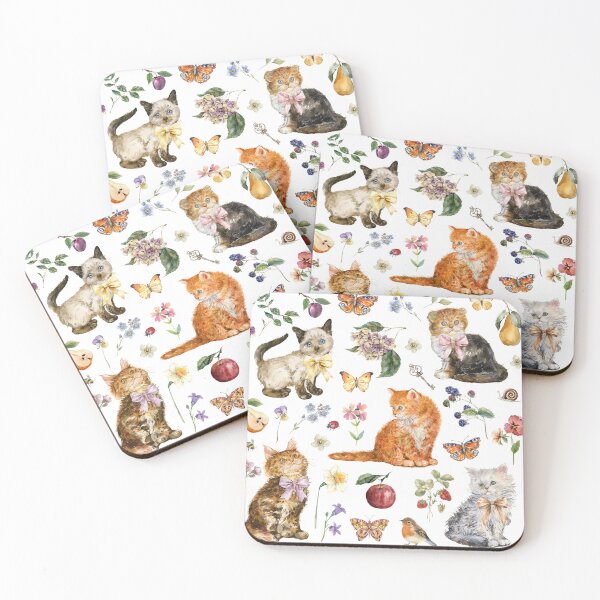 Item preview, Floral Kittens  designed and sold by Fairymeshop.