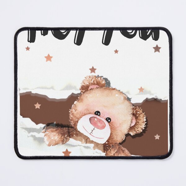 Item preview, Hey You Teddy Bear | Cute Peek-A-Boo Bear designed and sold by bloombyomnia.