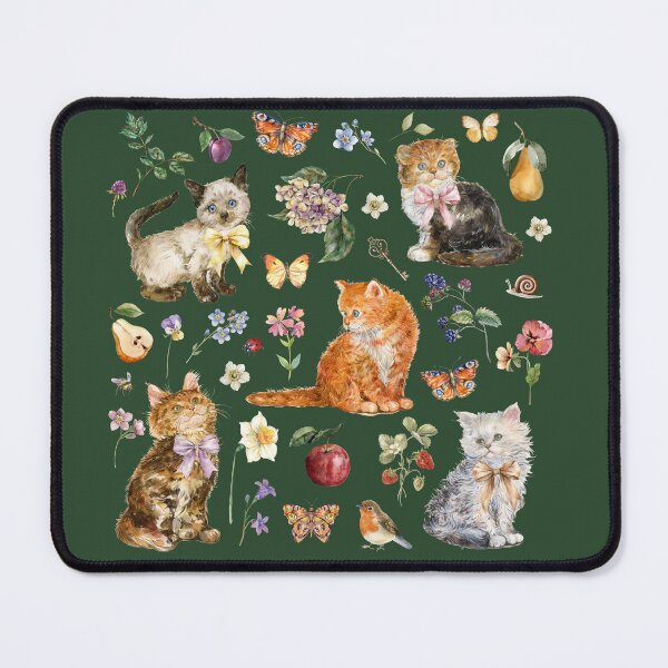 Item preview, Floral Kittens designed and sold by Fairymeshop.
