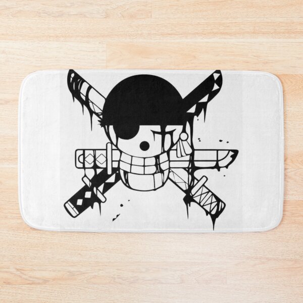 Item preview, Roronoa Zoro Pirate Skull Logo designed and sold by nyxium-art.