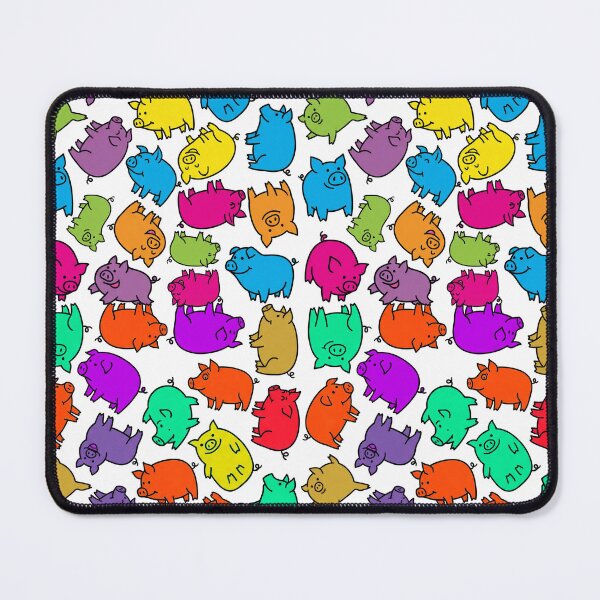 Item preview, Pigs in muti colour designed and sold by TerenceLacey.