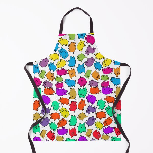 Item preview, Pigs in muti colour designed and sold by TerenceLacey.