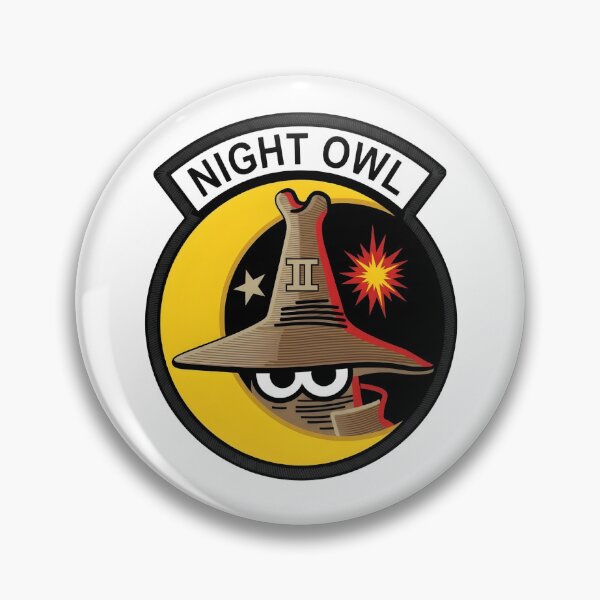 Item preview, Night Owl Reconnaissance Squadron Emblem designed and sold by CharlieDesings.