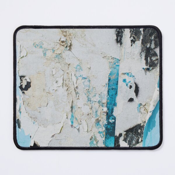 Item preview, Torn Turquoise – Abstract Peeling Texture Print designed and sold by BuckaBaby.