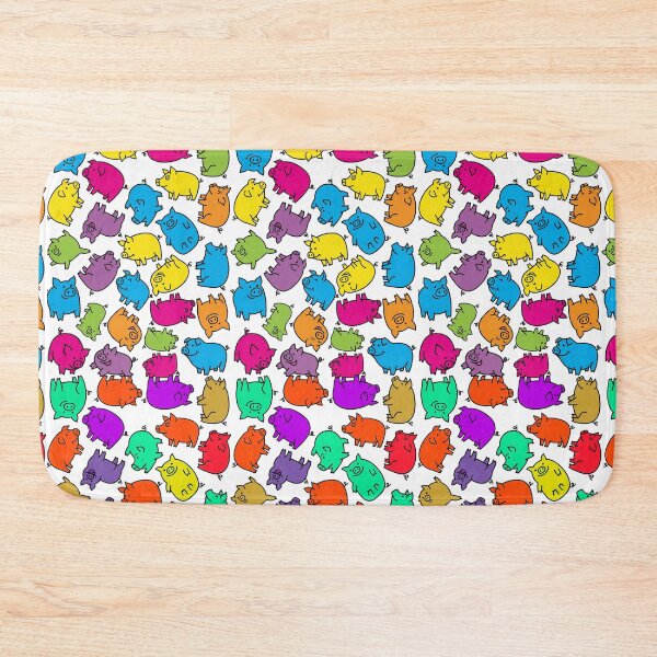 Item preview, Pigs in muti colour designed and sold by TerenceLacey.