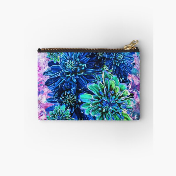 Item preview, Blue Chrysanthemums Background 2 designed and sold by nastiaart.