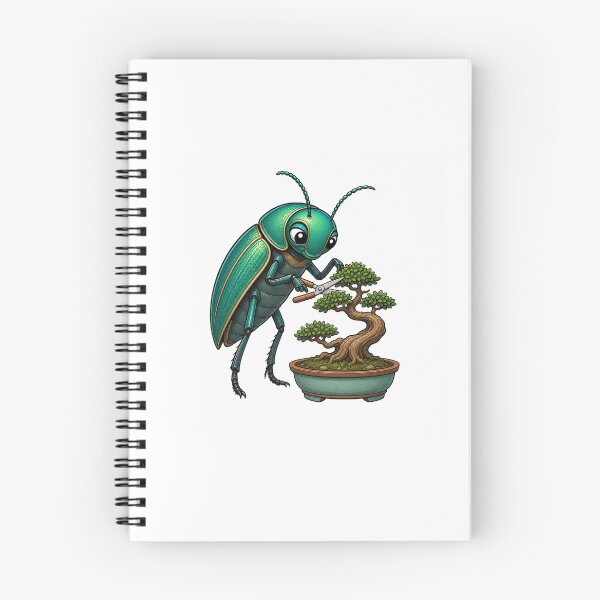 Item preview, Jewel Beetle Bonsai Gardener designed and sold by GoverArt.