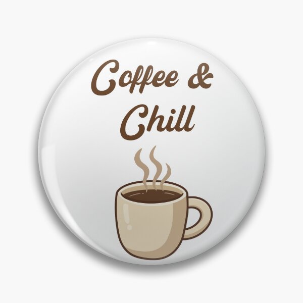 Item preview, Coffee & Chill | Cozy Coffee Lover Retro Typography | Cute Coffee Mug Illustration designed and sold by MikkamioDesign.