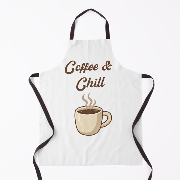 Item preview, Coffee & Chill | Cozy Coffee Lover Retro Typography | Cute Coffee Mug Illustration designed and sold by MikkamioDesign.