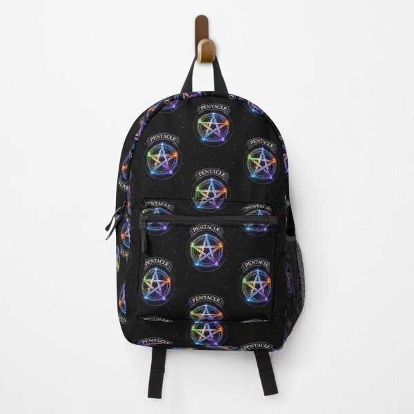 Item preview, Celestial Rainbow Pentacle – Mystical Cosmic Symbol of Balance designed and sold by MysticOzzy.