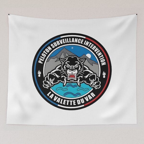 Item preview, Peloton Surveillance Intervention La Valette du Var Emblem designed and sold by CharlieDesings.
