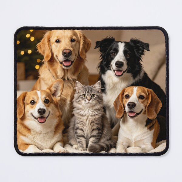 Item preview, One Of Us Cat and Dogs Pet Family Inclusion designed and sold by BagFactoryUK.