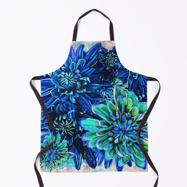 Item preview, Blue Chrysanthemums Background 3 designed and sold by nastiaart.