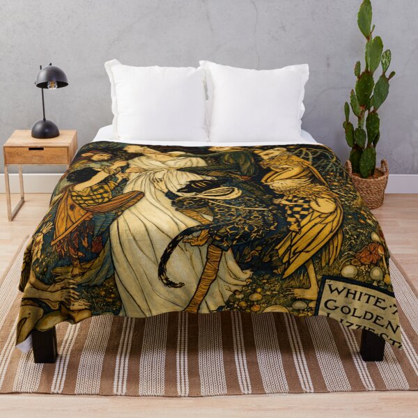 Item preview, Goblin Market Art Nouveau Enchanted Forest Temptation Scene for Dark Fantasy Art Lovers designed and sold by RickE.